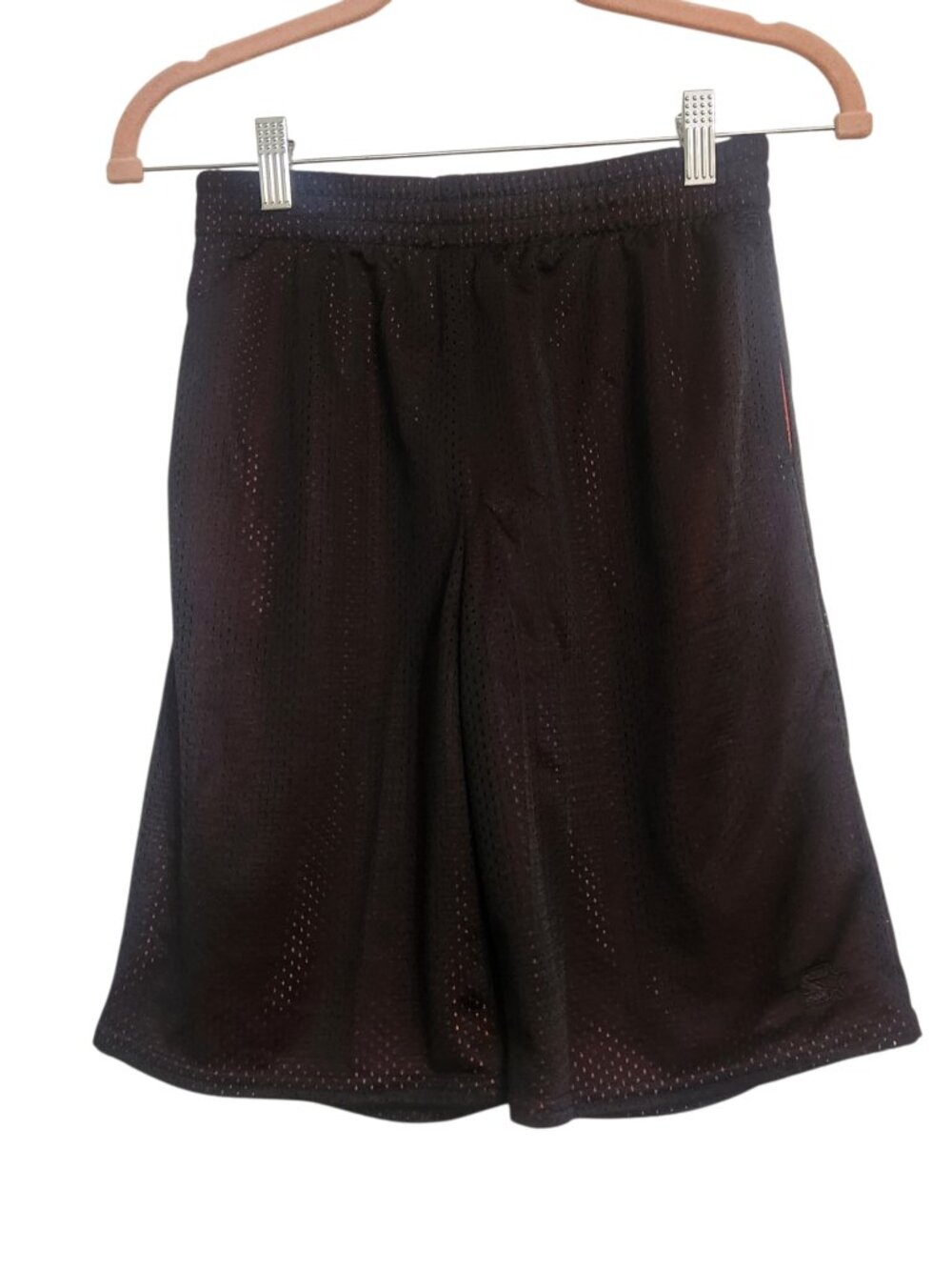 Starter Boy's Black Mesh Shorts Size L (10-12)